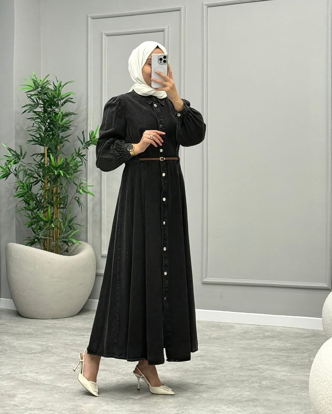 Robe Confort Urbain en jean