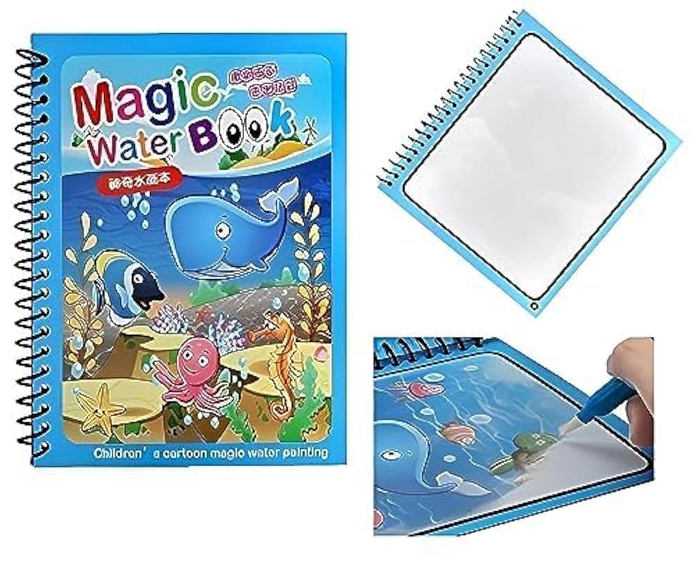 كتاب الرسم المائي السحري
