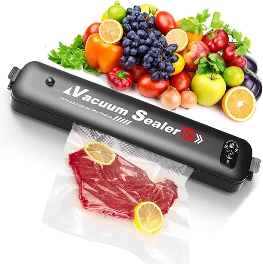جهاز Vacuum Sealer لتغليف الاغذية بتفريغ الهواء