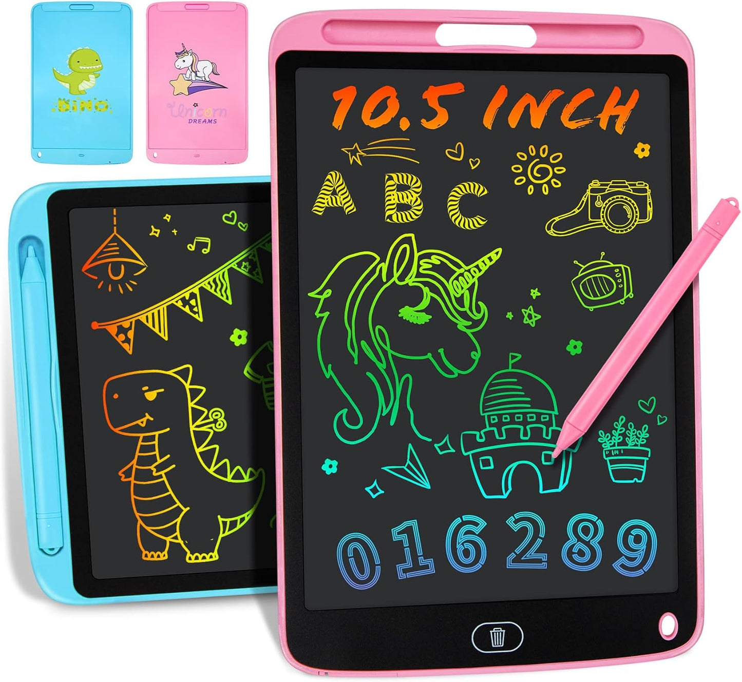 لوحة كتابة ورسم LCD للأطفال والطلاب.