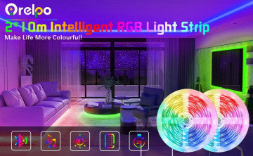 شريط LED متعدد الألوان بطول 10 أمتار