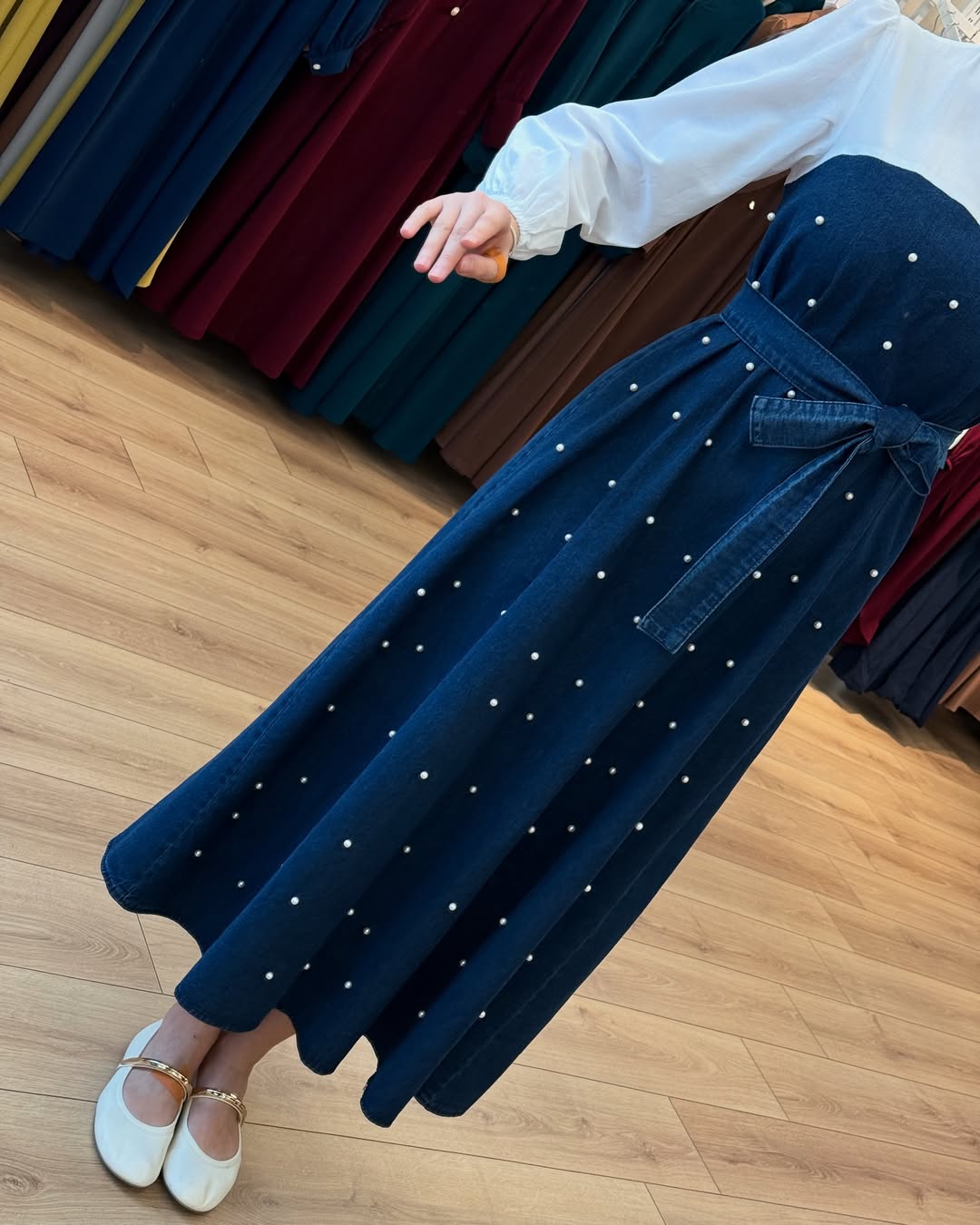 Robe en jean EL Amira