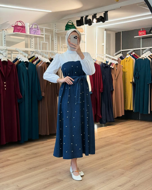 Robe en jean EL Amira