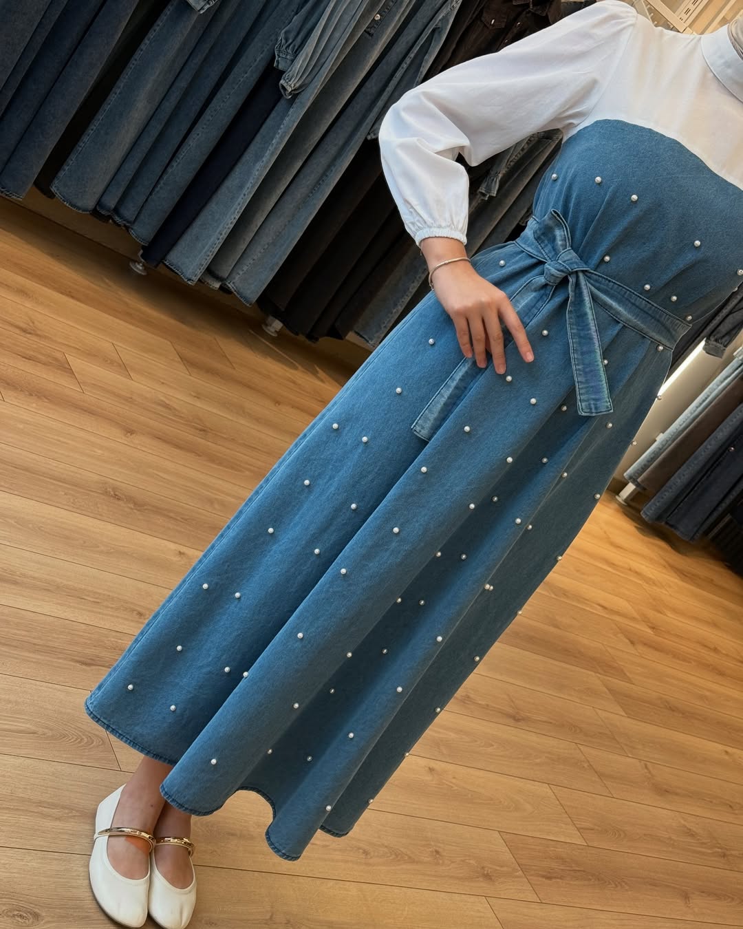 Robe en jean EL Amira
