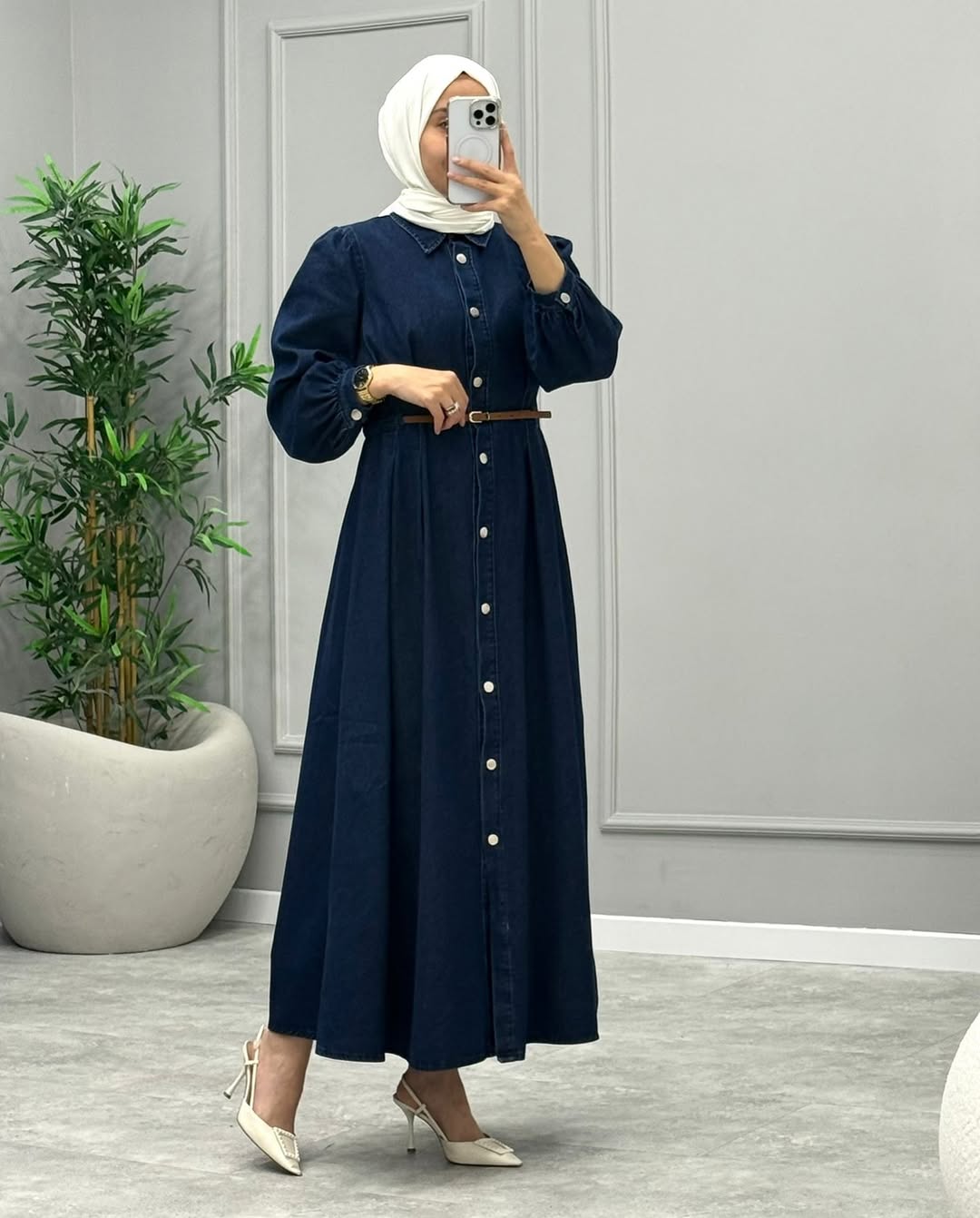 Robe Confort Urbain en jean