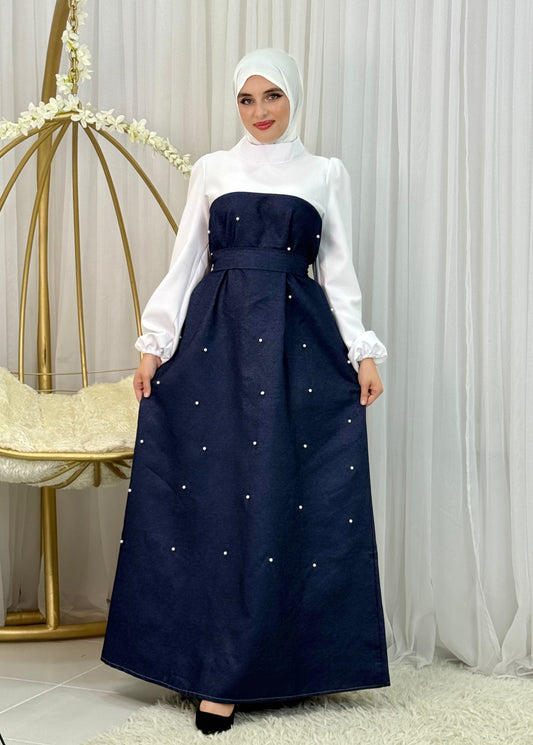 Robe moderne et classe en jean