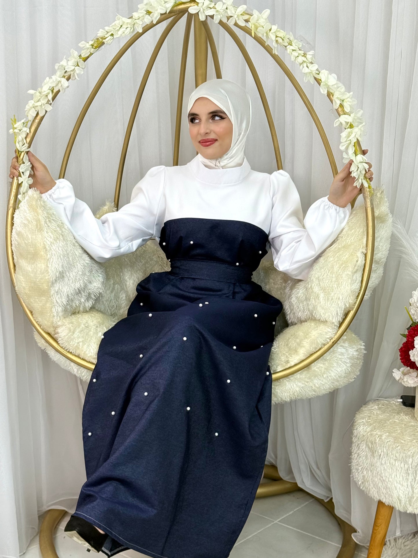 Robe moderne et classe en jean
