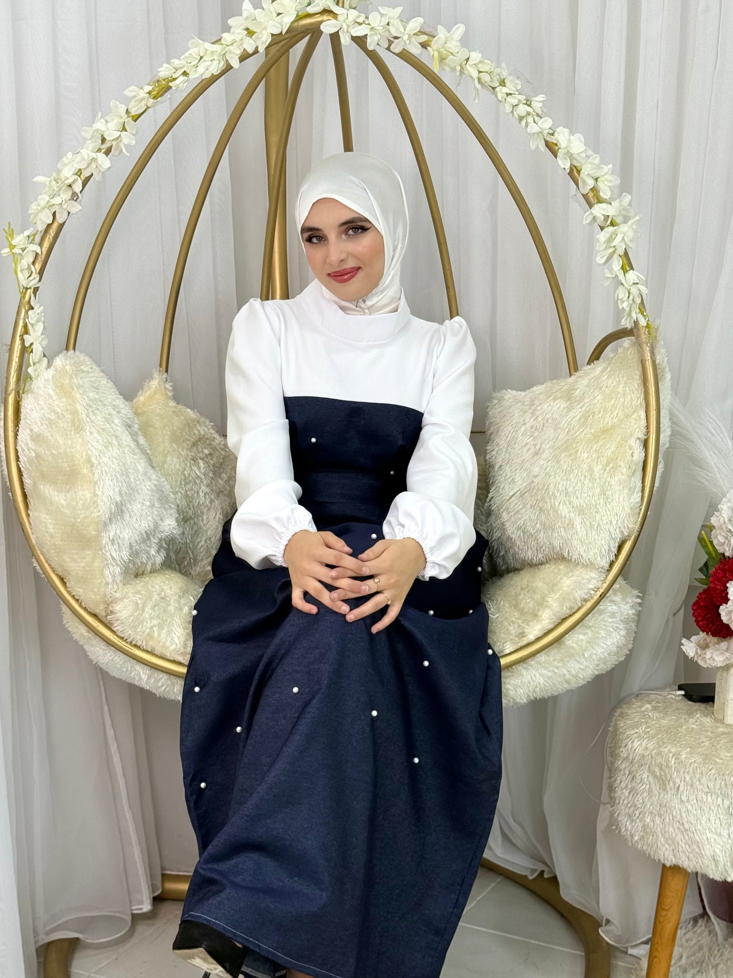 Robe moderne et classe en jean