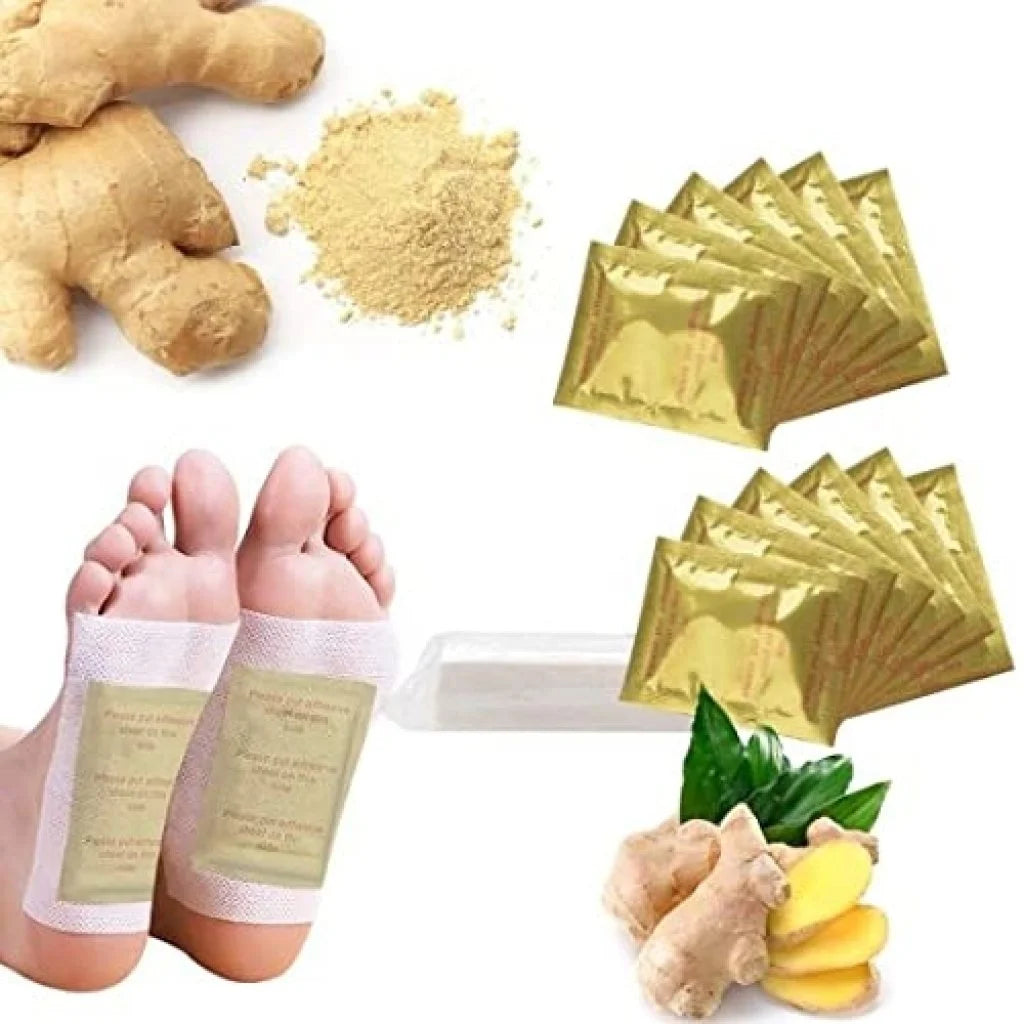Kinoki لاصقات التخلص من السموم للقدمين