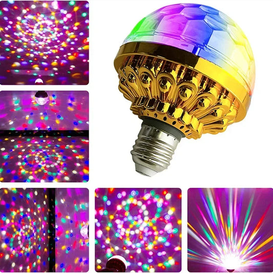 المصباح الدوّار LED السحري