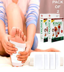 Kinoki لاصقات التخلص من السموم للقدمين