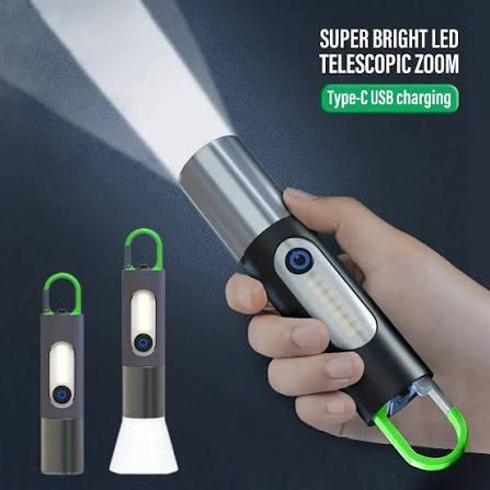مصباح يدوي LED محمول 🔦