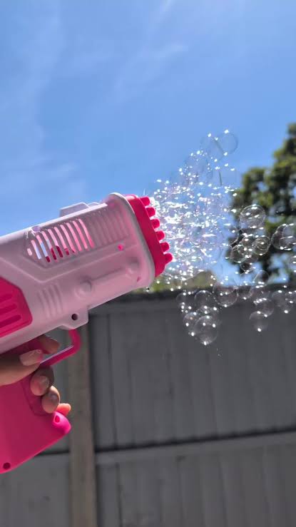 Bubble gun مسدس الفقاعات